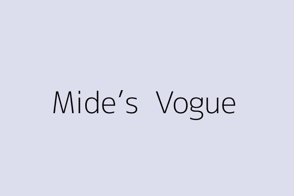 Mide’s  Vogue 